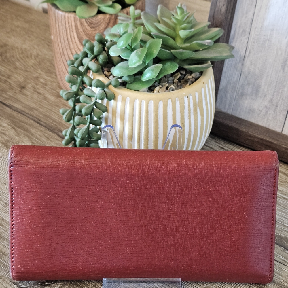 Gucci Calfskin GG Continental Wallet Red - Picture 3 of 12